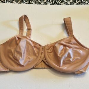 WACOAL LACE BRA SZ 38D COLOR BEIGE